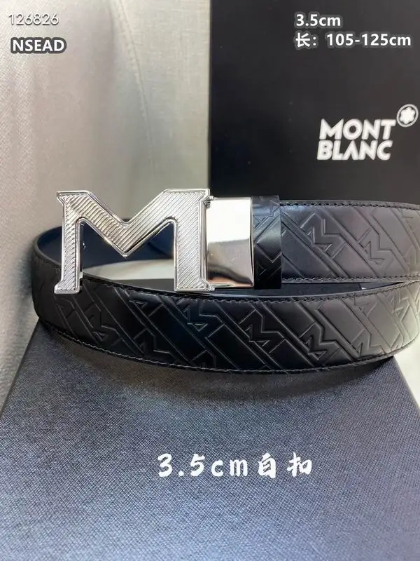 Montlanc belt 35mmX105-125cm 8L60